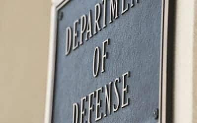 DoD plaque