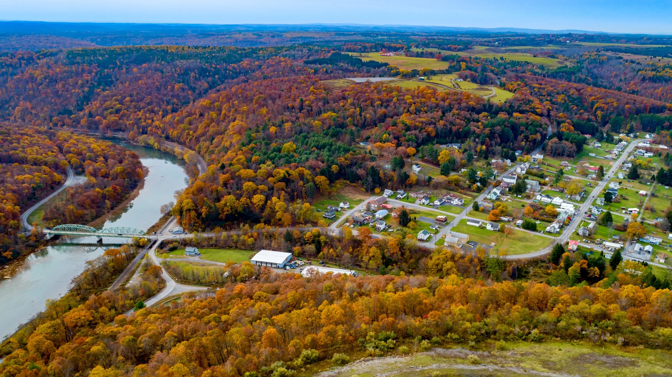Autumn image of the lead in Karthaus,_Pennsylvania